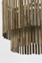 Light & Living Hanglamp Gularo - Donkerbruin - Ø60cm - Modern - Hanglampen Eetkamer, Slaapkamer, Woonkamer