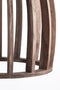 Light & Living Hanglamp Haranka - Mangohout - 47cm - Chocoladebruin