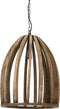Light & Living Hanglamp Haranka - Mangohout - 47cm - Donkerbruin