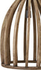 Light & Living Hanglamp Haranka - Mangohout - 47cm - Donkerbruin