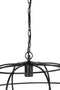 Light & Living Hanglamp Imelda - Ø53cm - mat zwart
