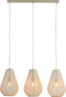 Light & Living Hanglamp Itela - 3-Lamps - Zand