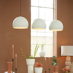 Light & Living Hanglamp Jaicey - 3-lamps - Lichtgrijs