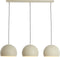 Light & Living Hanglamp Jaicey - 3-lamps - Lichtgrijs