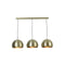 Light & Living Hanglamp Jaicey - Goud - 120x33x25cm - 3L - Modern - Hanglampen Eetkamer, Slaapkamer, Woonkamer