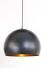 Light & Living Hanglamp Jaicey - Zwart - Ø45cm - Modern - Hanglampen Eetkamer, Slaapkamer, Woonkamer