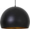 Light & Living Hanglamp Jaicey - Zwart - Ø45cm - Modern - Hanglampen Eetkamer, Slaapkamer, Woonkamer
