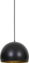 Light & Living Hanglamp Jaicey - Zwart - Ø45cm - Modern - Hanglampen Eetkamer, Slaapkamer, Woonkamer