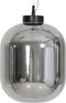 Light & Living Hanglamp Julia - Smoke Glas - Ø25cm - Modern - Hanglampen Eetkamer, Slaapkamer, Woonkamer