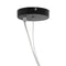 Light & Living Hanglamp Julia - Smoke Glas - Ø44cm - Modern - Hanglampen Eetkamer, Slaapkamer, Woonkamer