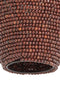 Light & Living Hanglamp Kalenga - Kralen - 28cm - Donkerbruin