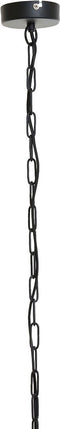 Light & Living Hanglamp Kasper - Zwart - Ø65cm - Modern - Hanglampen Eetkamer, Slaapkamer, Woonkamer