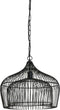 Light & Living Hanglamp Kristel - Zwart - Ø44cm - Modern - Hanglampen Eetkamer, Slaapkamer, Woonkamer