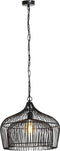 Light & Living Hanglamp Kristel - Zwart - Ø44cm - Modern - Hanglampen Eetkamer, Slaapkamer, Woonkamer
