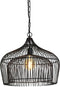 Light & Living Hanglamp Kristel - Zwart - Ø44cm - Modern - Hanglampen Eetkamer, Slaapkamer, Woonkamer