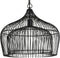 Light & Living Hanglamp Kristel - Zwart - Ø58cm - Modern - Hanglampen Eetkamer, Slaapkamer, Woonkamer