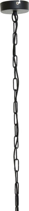 Light & Living Hanglamp Kristel - Zwart - Ø58cm - Modern - Hanglampen Eetkamer, Slaapkamer, Woonkamer