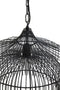 Light & Living Hanglamp Kristel - Zwart - Ø58cm - Modern - Hanglampen Eetkamer, Slaapkamer, Woonkamer