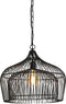 Light & Living Hanglamp Kristel - Zwart - Ø58cm - Modern - Hanglampen Eetkamer, Slaapkamer, Woonkamer