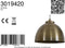 Light & Living Hanglamp Kylie - Brons - Ø45cm - Modern - Hanglampen Eetkamer, Slaapkamer, Woonkamer