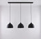 Light & Living Hanglamp Kylie - Zwart - 135x30x26cm - 3L - Modern - Hanglampen Eetkamer, Slaapkamer, Woonkamer