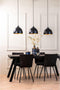 Light & Living Hanglamp Kylie - Zwart - 135x30x26cm - 3L - Modern - Hanglampen Eetkamer, Slaapkamer, Woonkamer