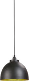 Light & Living Hanglamp Kylie - Zwart/Goud - Ø30cm - Modern,Luxe - Hanglampen Eetkamer, Slaapkamer, Woonkamer