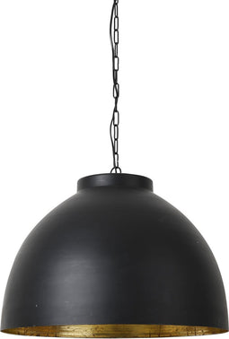 Light & Living Hanglamp Kylie - Zwart/Goud - Ø60cm - Modern - Hanglampen Eetkamer, Slaapkamer, Woonkamer