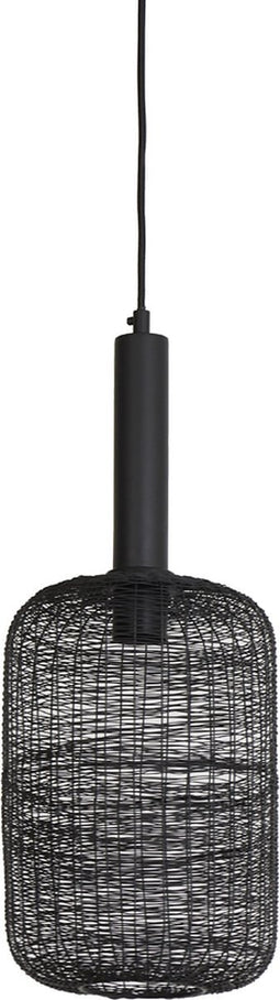 Light & Living Hanglamp Lekang - 55cm hoog - Mat Zwart