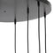 Light & Living Hanglamp Lekar - 9-Lamps - Antiek Brons/Smoke