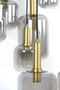 Light & Living Hanglamp Lekar - 9-Lamps - Antiek Brons/Smoke