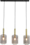 Light & Living Hanglamp Lekar - Antiek Brons - 100x22x32cm - 3L - Modern - Hanglampen Eetkamer, Slaapkamer, Woonkamer