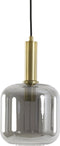 Light & Living Hanglamp Lekar - Ø16cm - Antiek Brons/Smoke