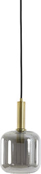 Light & Living Hanglamp Lekar - Ø16cm - Antiek Brons/Smoke