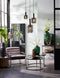 Light & Living Hanglamp Lekar - Ø16cm - Zwart