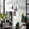 Light & Living Hanglamp Lekar - Ø16cm - Zwart