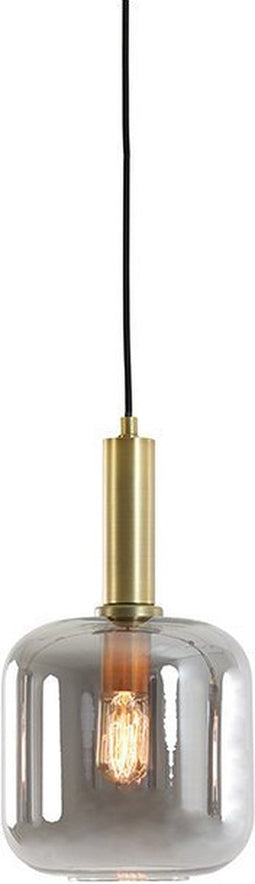 Light & Living Hanglamp Lekar - Ø21cm - Antiek Brons/Smoke
