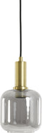 Light & Living Hanglamp Lekar - Ø21cm - Antiek Brons/Smoke
