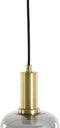 Light & Living Hanglamp Lekar - Ø21cm - Antiek Brons/Smoke