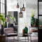 Light & Living Hanglamp Lekar - Ø22cm - Zwart