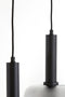 Light & Living Hanglamp Lekar - Smoke Glas - 100x22x32cm - 3L - Modern - Hanglampen Eetkamer, Slaapkamer, Woonkamer