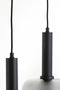 Light & Living Hanglamp Lekar - Smoke Glas - 100x22x32cm - 3L - Modern - Hanglampen Eetkamer, Slaapkamer, Woonkamer