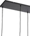 Light & Living Hanglamp Lekar - Smoke Glas - 110x22x32cm - 5L - Modern - Hanglampen Eetkamer, Slaapkamer, Woonkamer