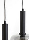 Light & Living Hanglamp Lekar - Smoke Glas - 110x22x32cm - 5L - Modern - Hanglampen Eetkamer, Slaapkamer, Woonkamer