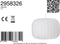 Light & Living Hanglamp Lexa - Wit - Ø44cm - Modern - Hanglampen Eetkamer, Slaapkamer, Woonkamer