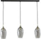 Light & Living Hanglamp Lukaro - 3-lamps - Smoke/Antiek Brons