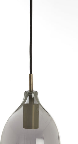 Light & Living Hanglamp Lukaro - 5-lamps - Smoke/Antiek Brons