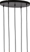 Light & Living Hanglamp Lukaro - 5-lamps - Smoke/Antiek Brons