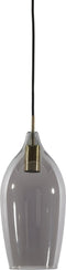 Light & Living Hanglamp Lukaro - Ø17cm - Smoke/Antiek Brons