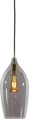 Light & Living Hanglamp Lukaro - Ø17cm - Smoke/Antiek Brons